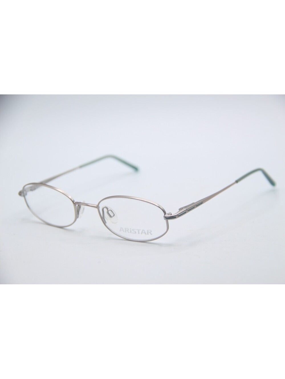 Aristar Charmant Ar 6608 Color-583 Silver Green Authentic Eyeglasses 45-18